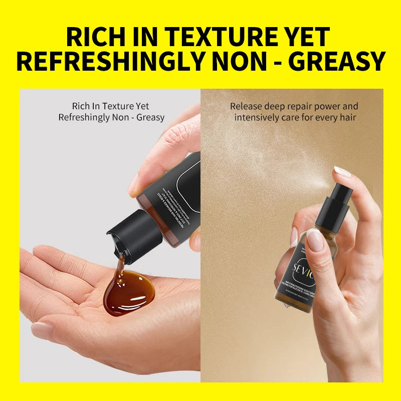 Shampoo Reduce Hair Loss Stabilize Hair Roots Nourishing Anti-loss Hair Hair Growth Oil Hair Strengthens Restore Damaged Shampoo