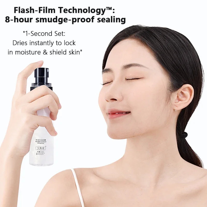 Makeup Fixer Spray Waterproof Sweatproof Long Lasting Oil Control Hydrating Makeup Fixing Setting Spray Cosmetics