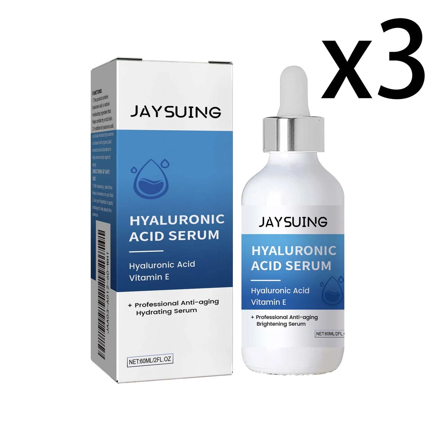 Hyaluronic Acid Essence Deep Hydration Preventing Skin Aging Increase Skin Elasticity Improve Dryness Facial Moisturizing Serum