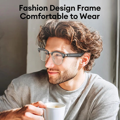 PAXA UF-C8Ultra Anti-Blue Light Sunglasses Smart Bluetooth Glasses Headset 5.4 Call Music Playback Bone Conduction Earphones