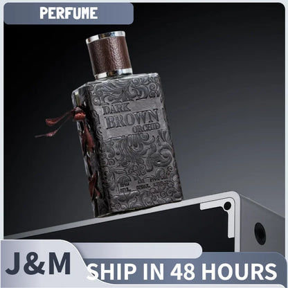 Brand Men's Perfume Whisky Leather Tone Parfum Fresh Natural Fragrance Cologne Lasting Eau De Toilette Men's Charm Perfume