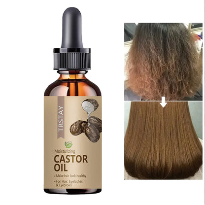 TRSTAY Moisturizing Castor Oil for Hair Eyelids Eyebrows Restores Vitality And Elasticity to Damaged Hair Beauty Health