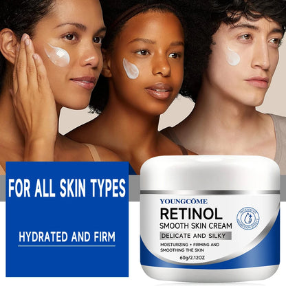 Retinol Cream Serum Combo Set Remove Wrinkle Firming Lifting Whitening Brightening Moisturizing Hyalronic Acid Facial Skin Care