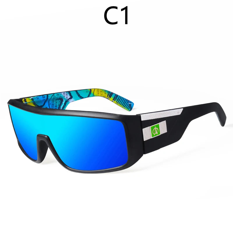 VIAHDA Cycling Sunglasses Men Large Frame Women Driving Glasses Camping Hiking Fishing Classic UV400