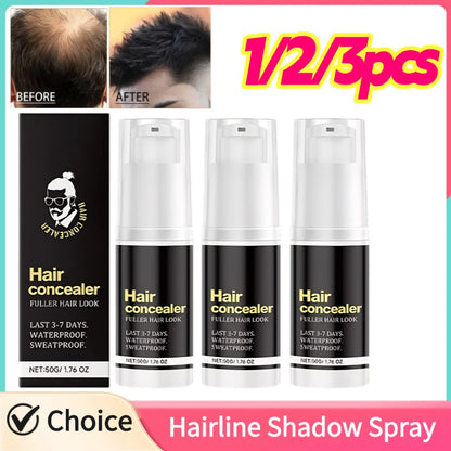 Long Lasting Hair Filling Repair Spray Forehead Trimming Makeup Tool Hair Concealer Natural Cover Product 1/2/3pcs