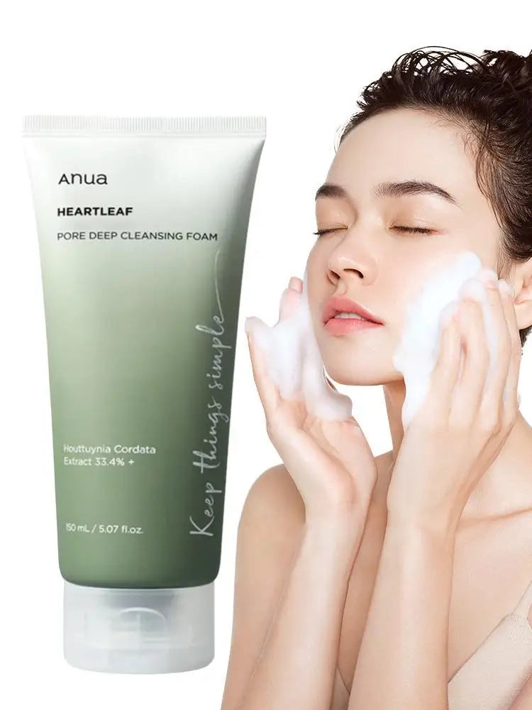 Quercetin Deep Pore Cleaning Foam 150ml Thick Foam Mild Non Irritating Repair Skin and Pores Repair Facial Cleanser