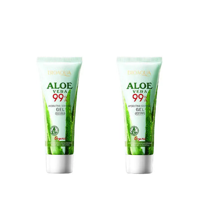 BIOAOUA Soothing Aloe Vera Gel For Face & Body Hydrating Moisturizing Repairing Sunburn Relief Acne Care For Sensitive Skin