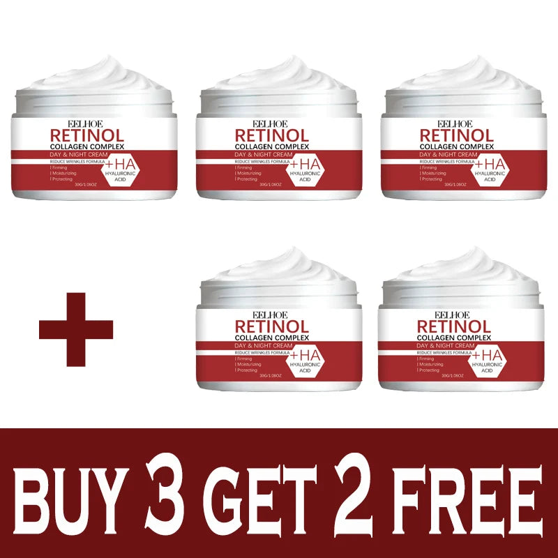 Retinol Lifting Firming Creams Collagen Wrinkle Remover Face Care Cream for Moisturizer Whitening Brighten Skin Care Products