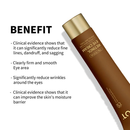 Dimot Retinol Face & Eye Cream Set Anti-Aging Moisturizer for Wrinkles Fine Lines & Dark Circles All Skin Types Hydrate & Repair