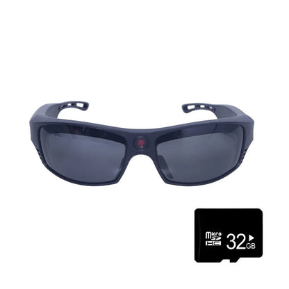 1080P Mini Camera Video Glasses AI Translation Sport Sunglasses with Bluetooth Speakers Call Action Camera Music Smart Glasses