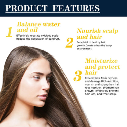 Dandruff Removal Spray Anti Itching Scalp Treatment Repair Dryness Damaged Prevent Hair Lo-ss Oil Control Nourishing Hair Serum