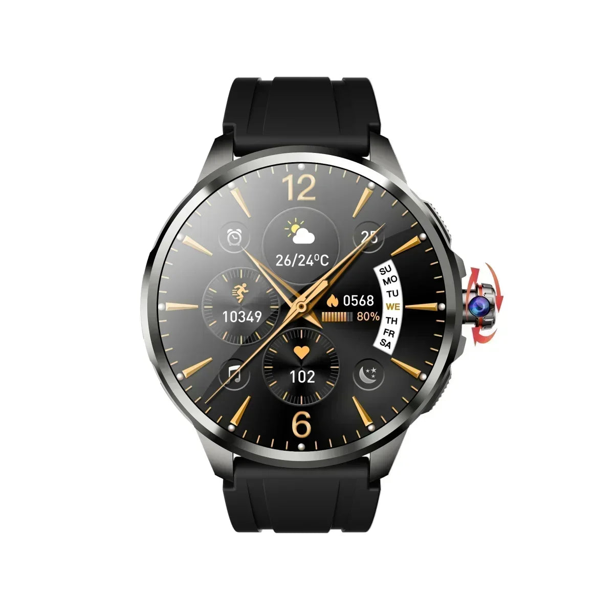 H99 New 5G Dual System Full Network 256GB Rom 1.95-inch HD Video Call Smart Watch GPS WIFI Game Application Mall