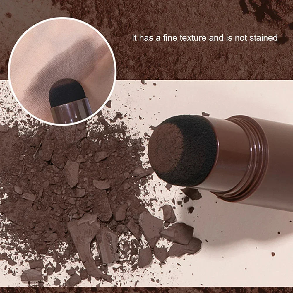Waterproof Hairline & Root Concealer Pen Instant Grey Coverage Easy Blend Powder Stick for Normal Hair Hairline Enhance