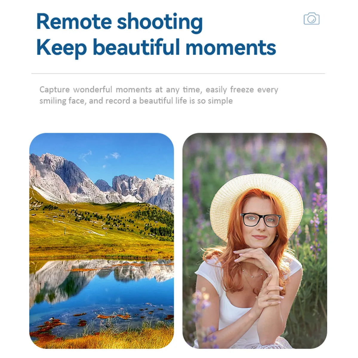 Bluetooth Smart Glasses Voice Assistant Answer Call Remote Control Camera Translate Language Smart Eyeglasses for Studying