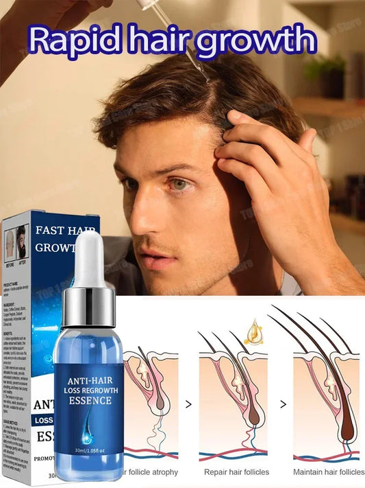 2 Hair growth and anti hair loss serum, anti hair loss scalp nutrition products