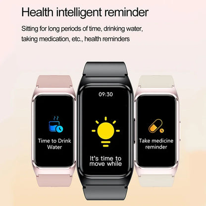 New ECG+PPG Smart Watch Men Blood Pressure Uric Acid Blood Fat Call Reminder Health Smartwatch Women Waterproof For Android IOS