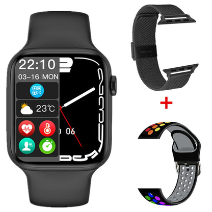 NEW Watch 10 Smart Watch Men Body Temperature BT Call NFC Always on Display GPS Sport Watches Smartwatch For iPhone Android