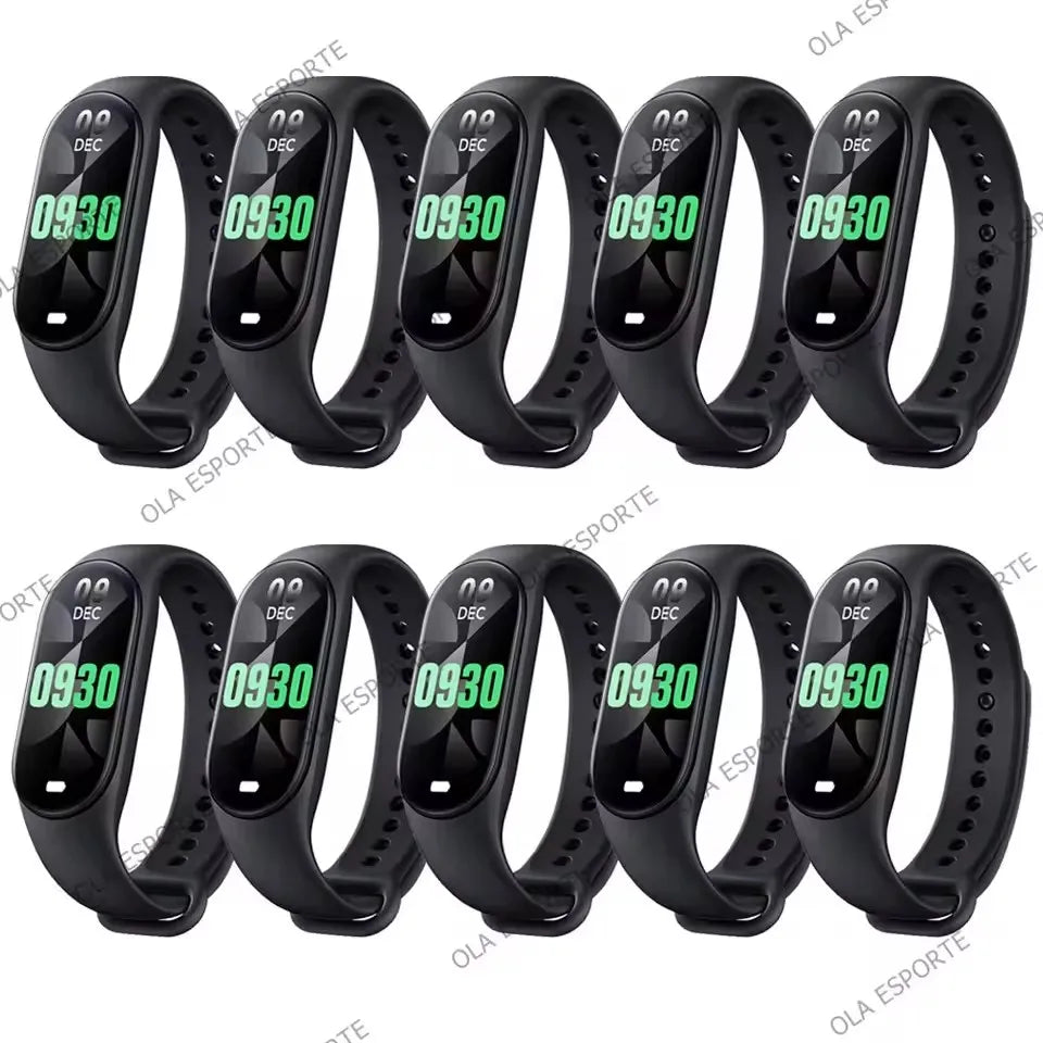 Sports Smart Watch Music Control Fitness Calorie Track Bracelet Phone Information Remind Steps Bluetooth Smart Watches M8 Band