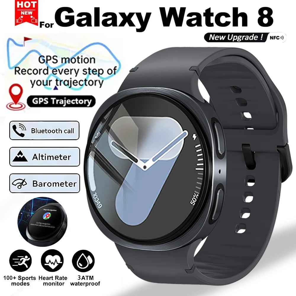 New Watch 8 Ultra Smart Watch Men NFC Health Monitoring Bluetooth Call 100+ Sports Mode IP68 Waterproof Smartwatch Women 2025