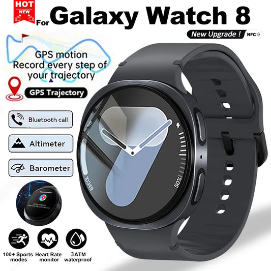 New Watch 8 Ultra Smart Watch Men NFC Health Monitoring Bluetooth Call 100+ Sports Mode IP68 Waterproof Smartwatch Women 2025