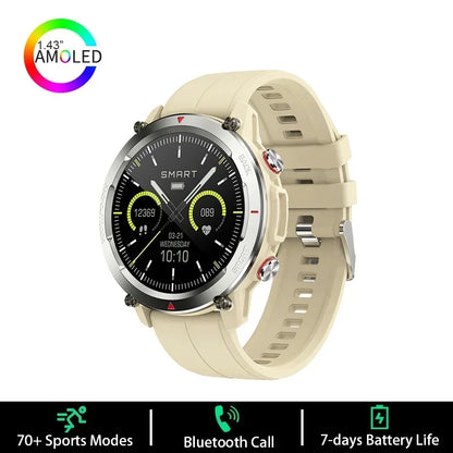 Waterproof Smartwatch Men Bluetooth Voice Call Message Sports Fitness Smart Watch Women Music Playback  Health Monitor Bracelet