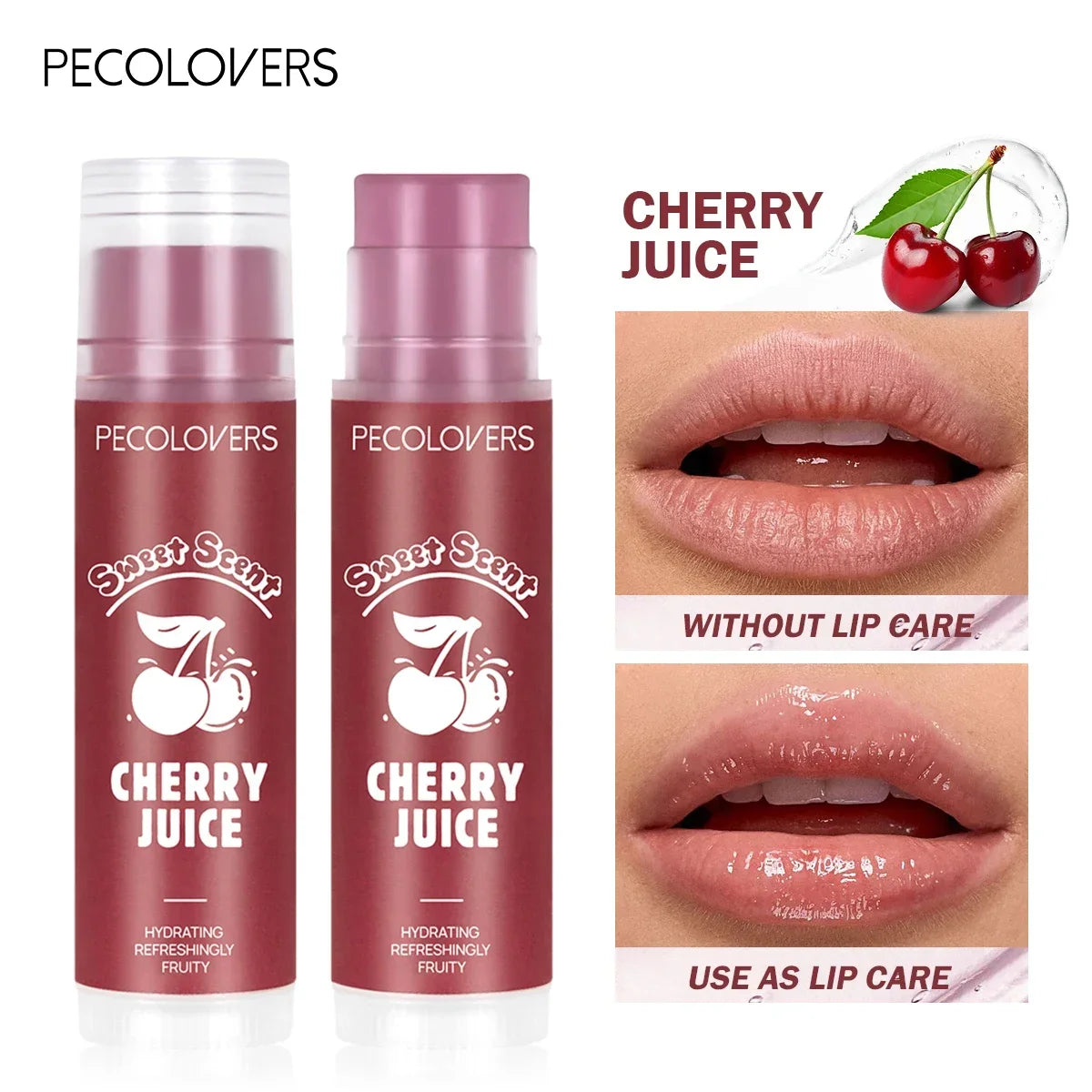 Aloe Vera Moisturizing Lipstick Long Lasting Nouritious Lip Balm Temperature Changing Color lipgloss Lip Makeup Comestics