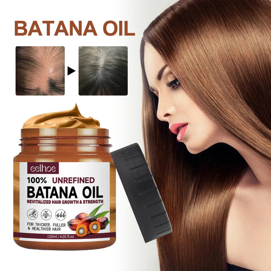 100% Pure Organic Hair Mask Batana Oil Hair Growth Oil Natural Treatment Nourish Reduce Hair Loss Anti-Breakage Hair Conditioner