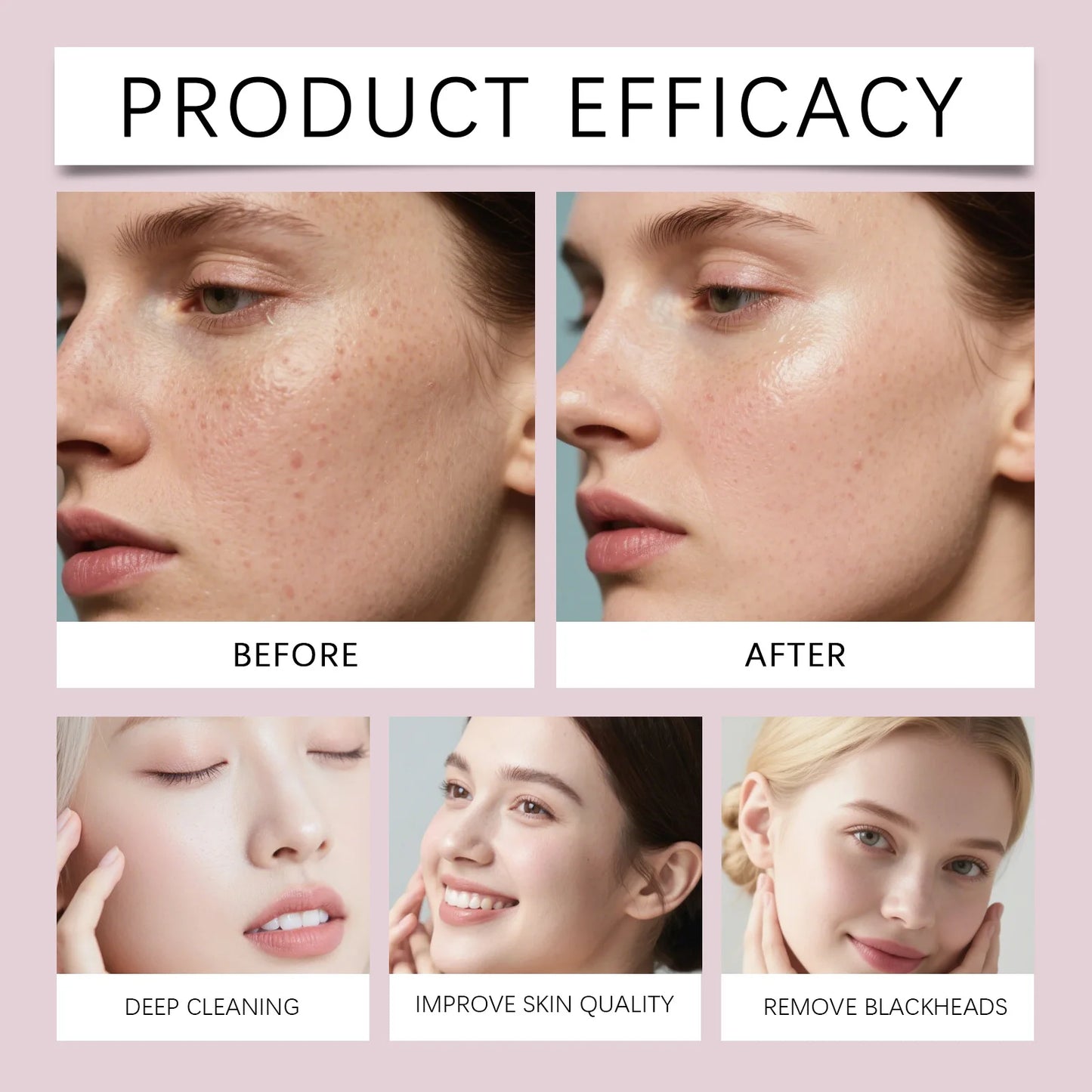 Centella Asiatica Cleansing Stick Deep Cleansing Pore-Tightening Blackhead Removal Soothing Deep Cleansing Cleansing Stick