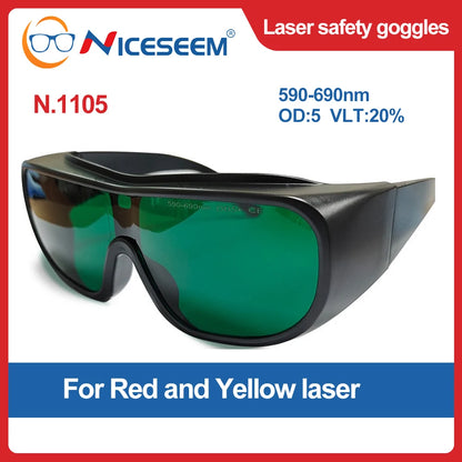 Professional Laser Safety Glasses Goggles 190nm-10600nm Eyewear Protective Eye Protection for Laser protective glasses certified