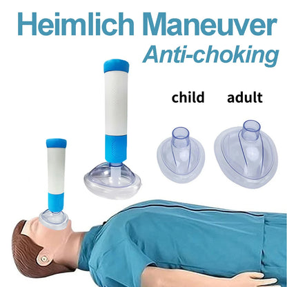 Heimlich Maneuver Anti Choking Rescue Device Anti Asphyxia Face Mask Emergency Home Rescue Adults & Children First Aid Kit
