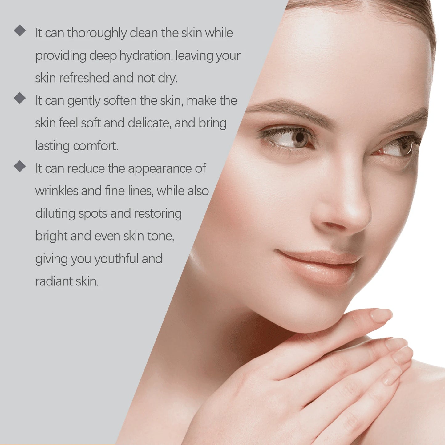 Vitamin C Facial Cleanser Deep Cleansing Oil Control Reduce Blackhead Remove Pore Clogging Moisturize Firm Face Cleansing Mousse