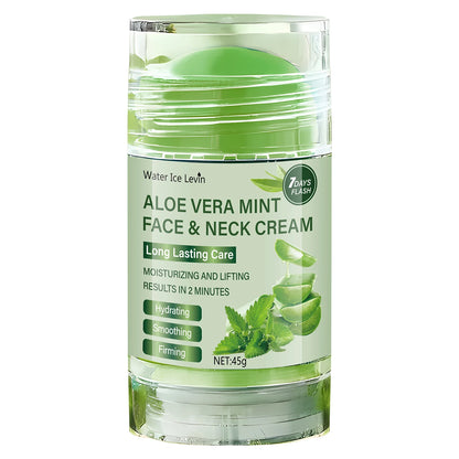 45g Aloe Vera Facial Firming Cream, Natural Aloe Vera Essence, Gentle and Skin Friendly, Effectively Diminishes Fine Lines, Firms Skin, Moisturizes Skin,