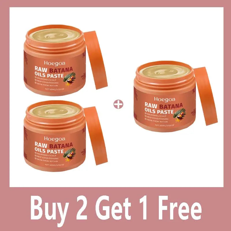 Damaged Repairing Hair Mask Organic Batana Oil Dry Hair End Repair Anti-Loss Smoothing Treatment Conditioner Hair Care