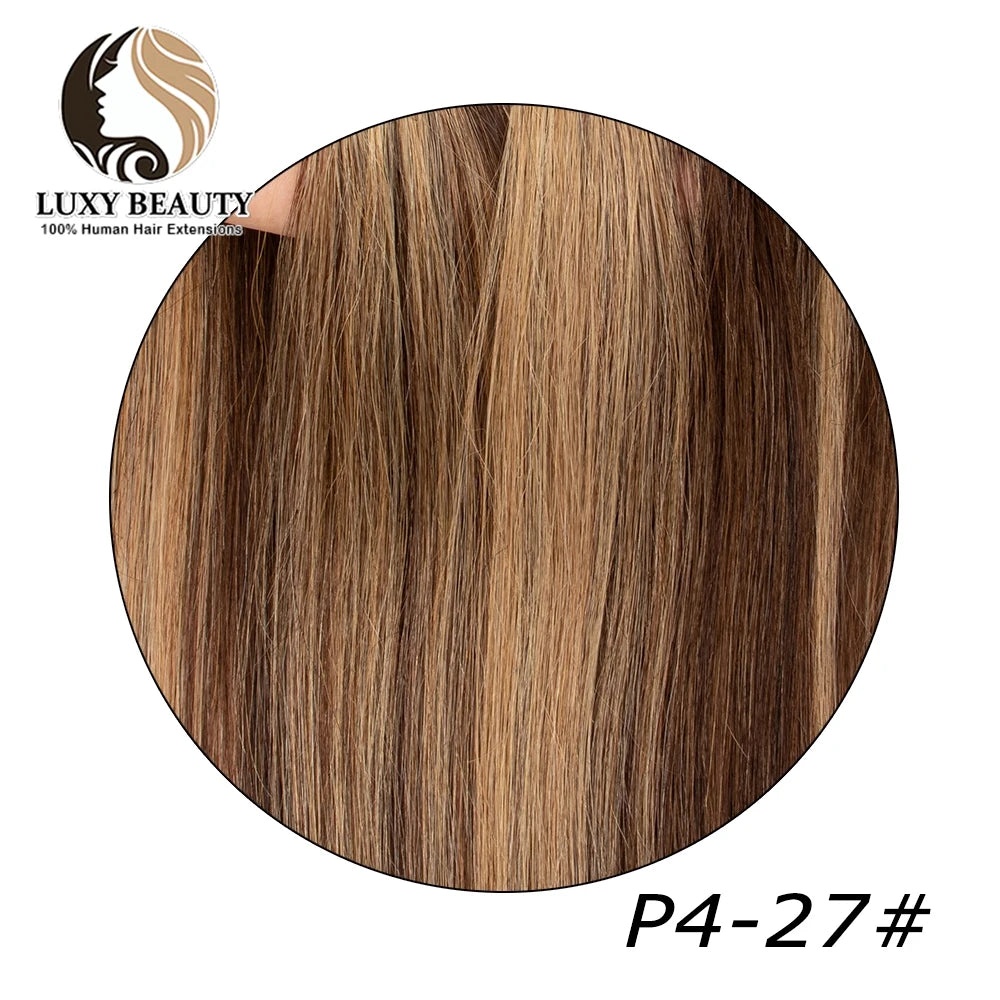 6D-1 Hair Extensions For Salon DIY 6D-1 Generation 100% Human Hair Extensions Micro Beads Blonde 60# 0.g/Strand Virgin Remy Hair