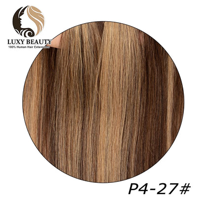 6D-1 Hair Extensions For Salon DIY 6D-1 Generation 100% Human Hair Extensions Micro Beads Blonde 60# 0.g/Strand Virgin Remy Hair