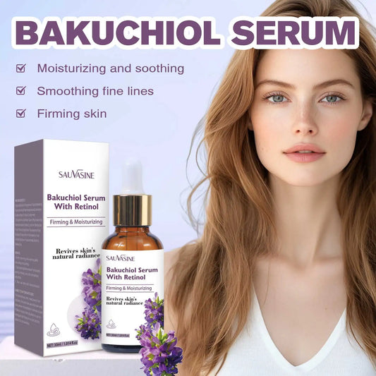 30ML Bakuchiol Serum With Retinol Skin Moisturizing & Firming Smooth Fine Lines Essence for Wrinkles  Anti-aging Serum for Women
