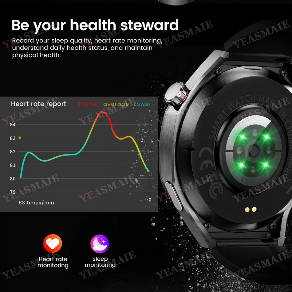 Smart Watch Men Women Watches NFC Bluetooth Call Sports Waterproof Heart Rate Sleep Monitoring Men’s Smart Watch For Android IOS