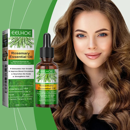EELHOE Rosemary Oil Hair Growth Products Anti Hair Loss Treatment for Damaged Hair Care Natural Organic Rosemary Essential Oil