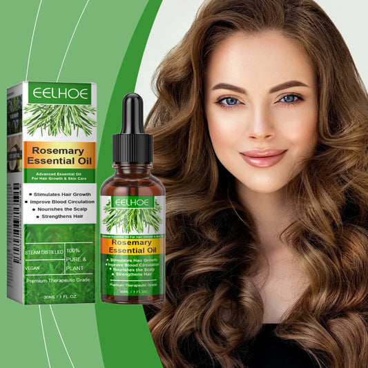 EELHOE Rosemary Oil Hair Growth Products Anti Hair Loss Treatment for Damaged Hair Care Natural Organic Rosemary Essential Oil