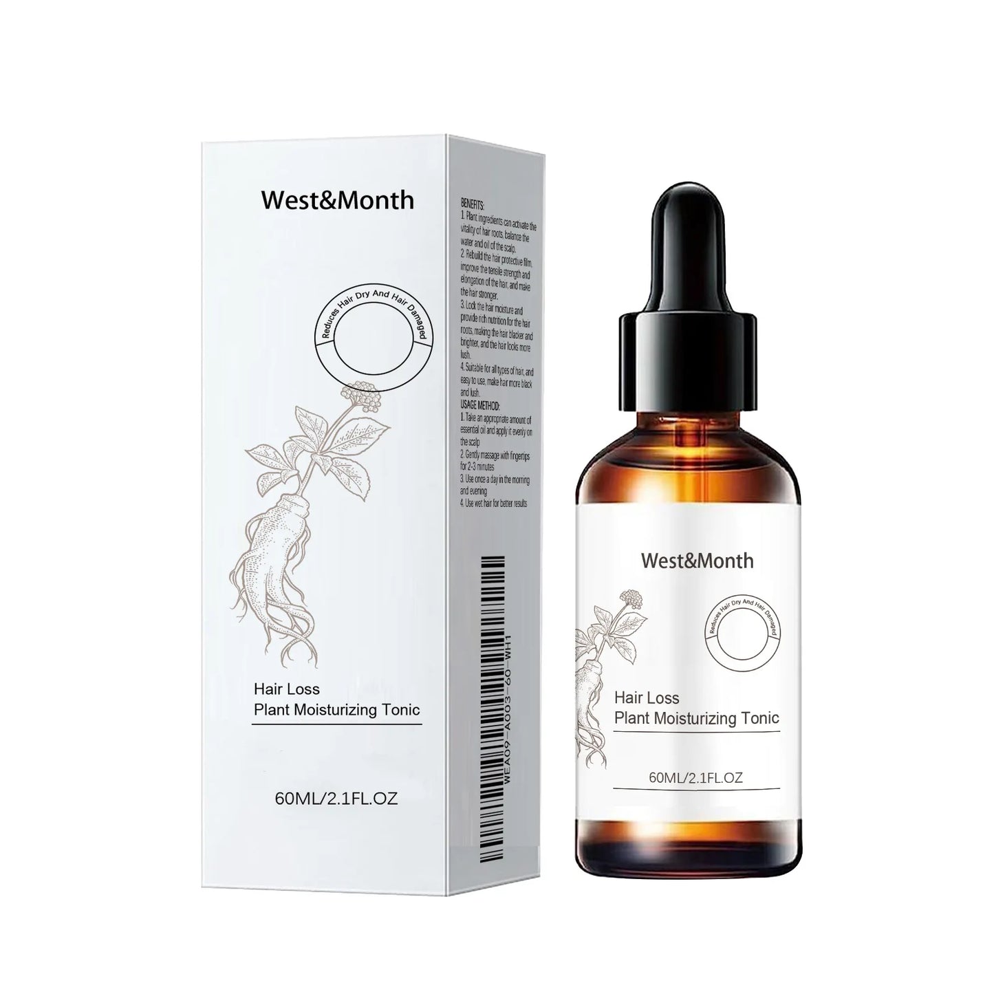 Hair Growth Essence Oil Repair Frizzy Damaged Hair Nourishing Roots Moisturizing Scalp Powerful Hair Regrowth Massage Liquid