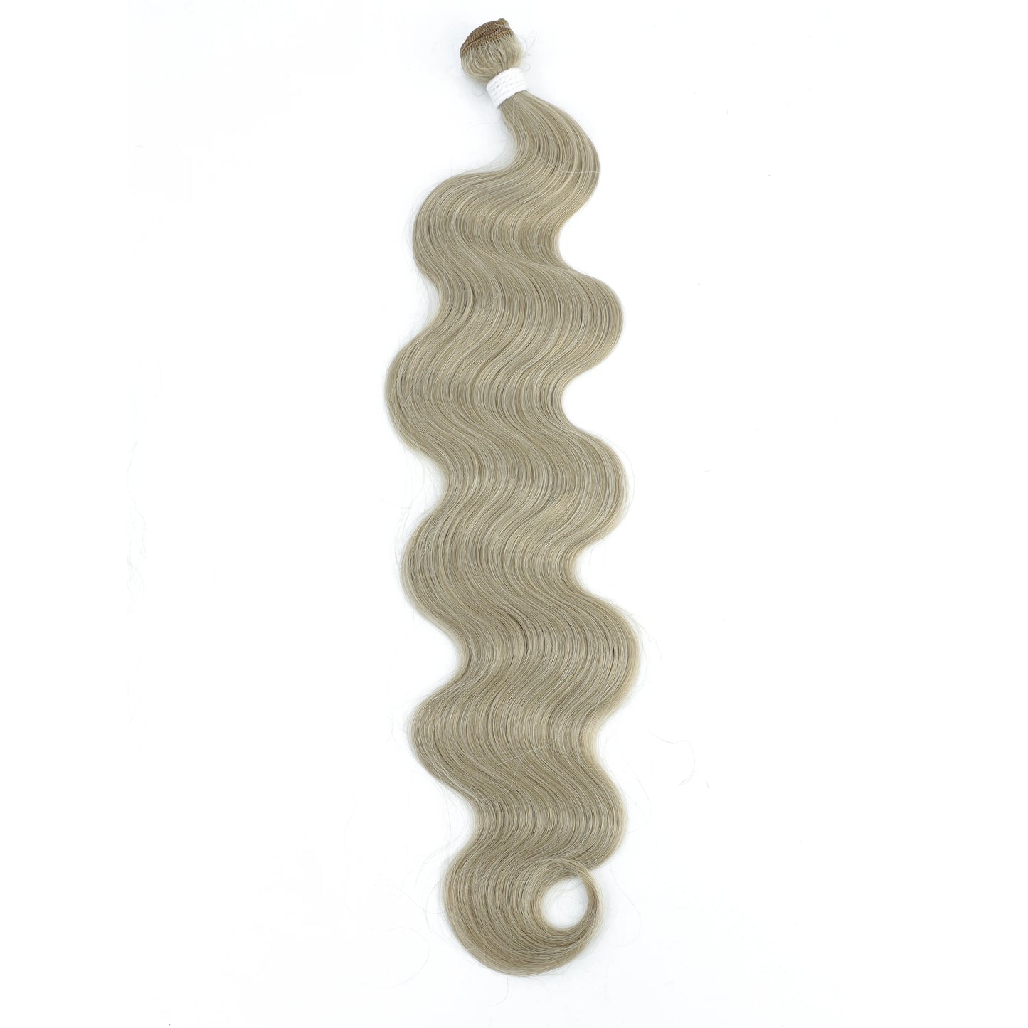 Blond 613 Sliver Gray Body Wave Hair Bundles 26 Inches Highlight Piano 27/613 Natural Synthetic Hair Weave Ombre Brown Ponytail