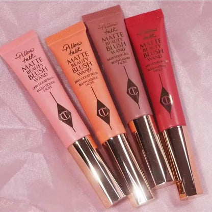 Liquid Blush Stick Cream Blusher Multi-use Cheek Eye Tint Peach Blush Natural Concealer Highlighter Stick Highlighter Pen Makeup