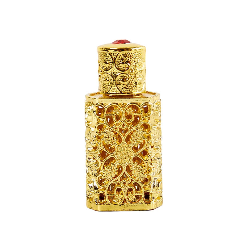 1Pc 3ml Mini Antiqued Perfume Refillable Bottle Arab Style Essential Oils Atomizer Perfume Spray Bottle
