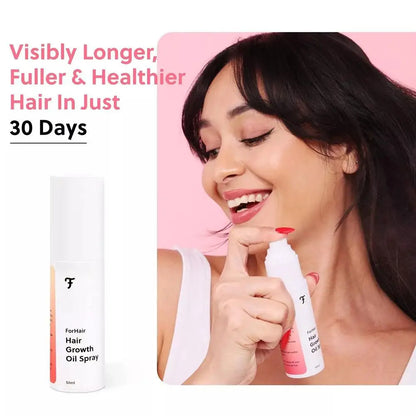 Forchics Advanced Hair Growth Spray Long-lasting Nourishing Hydrating Oil Control Anti Hair Loss Treatment Fast Hair Growth