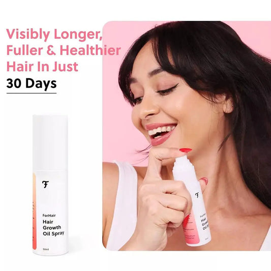 Forchics Advanced Hair Growth Spray Long-lasting Nourishing Hydrating Oil Control Anti Hair Loss Treatment Fast Hair Growth