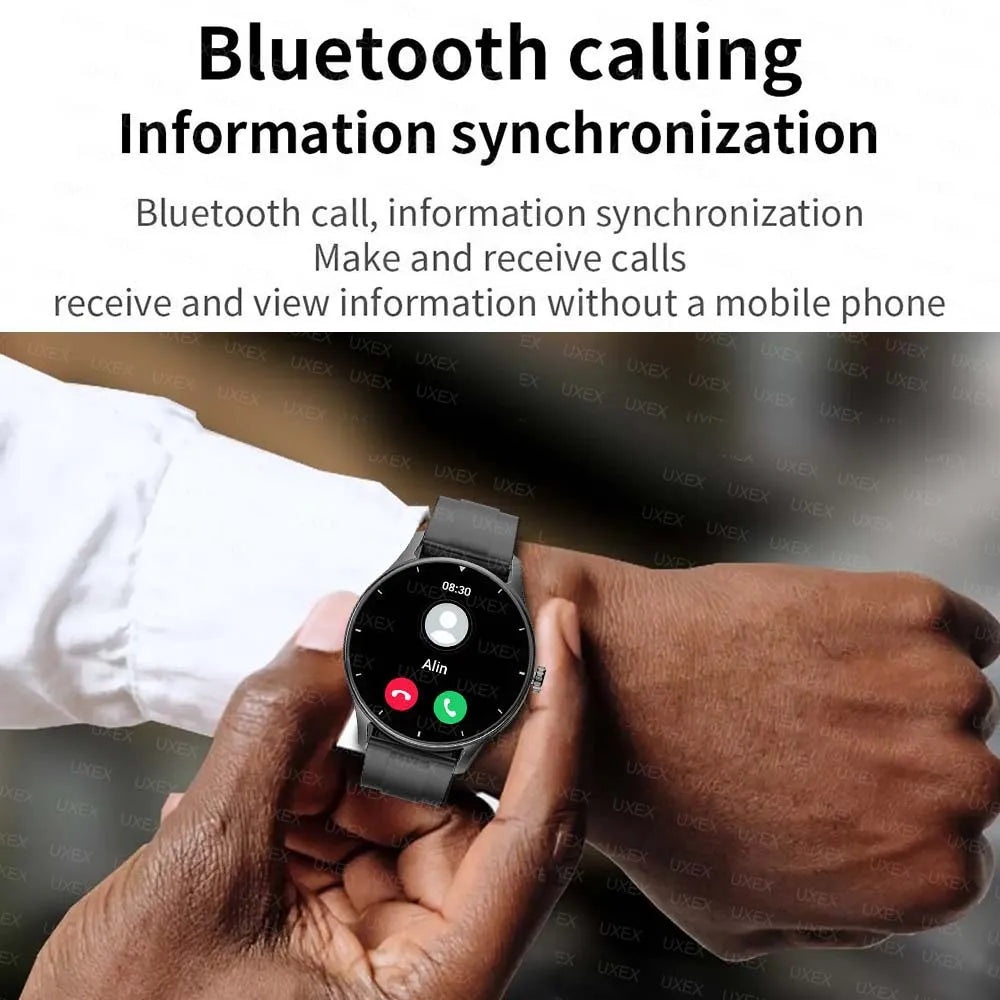 Fashion Smart Watch Plus 1.55 HD For Men And Women Bluetooth Call 3D UI Health Tracker Motion Trajectory Business Watch Original