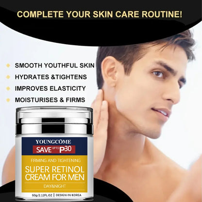 30&60G Retinol Anti Aging Face Cream Moisturizing Wrinkle Remover Collagen Hyaluronic Acid Creams Skin Care Cosmetic