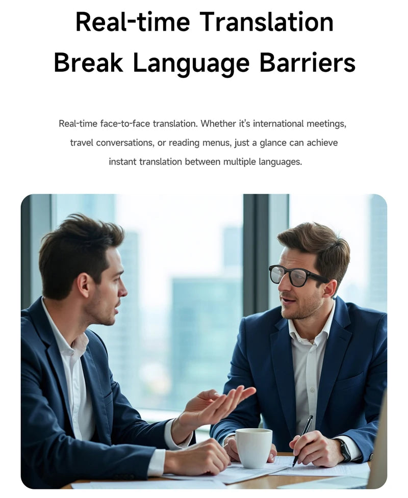 Xiaomi AI Smart Glasses 6K HD Camera Multifunctional Bluetooth Calling Voice Assistant Music Player Translation Glasses 2025 New