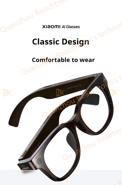 AI Glasses Smart Wireless BT Voice Call Glasses Vlog Photo Sunglasses Smart Translation Glasses