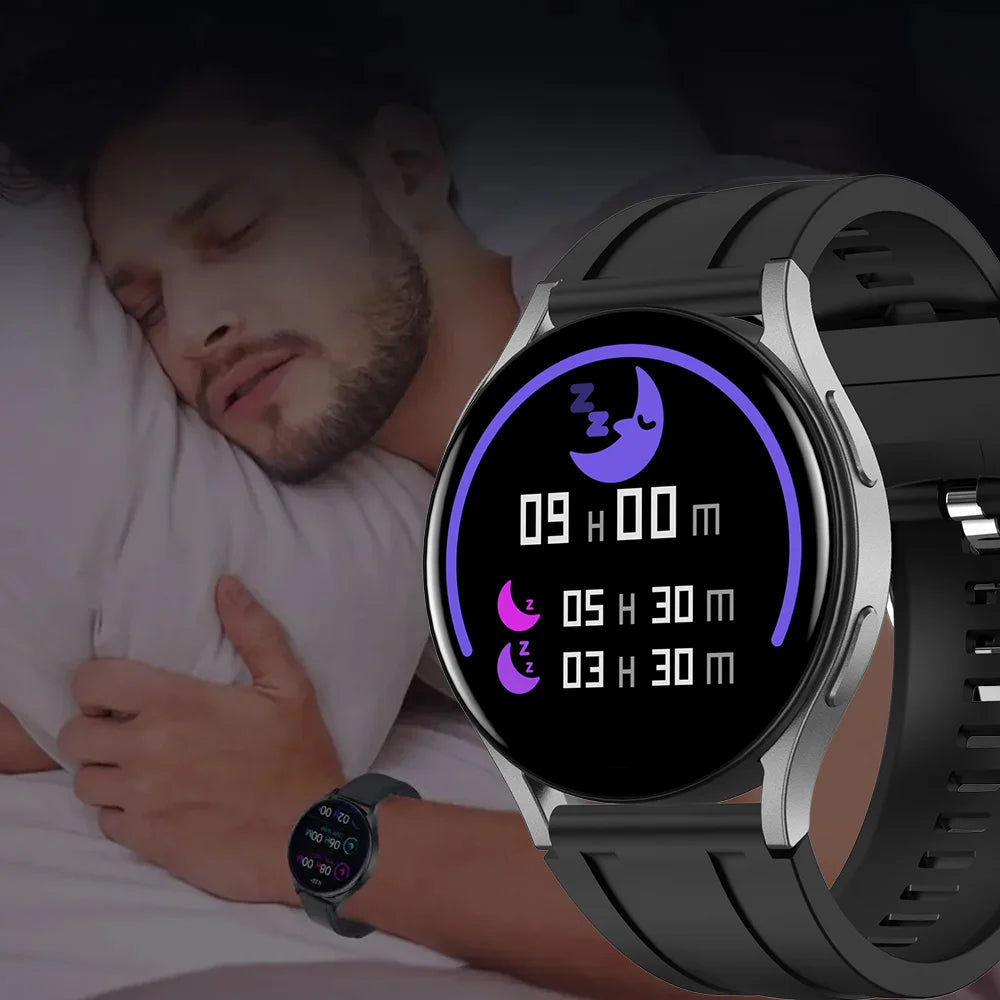 LAXASFIT Smart Watch Full Touch Screen Sport Fitness Watches BT Call Digital Smart Watch Wristwatch For Men Women Gift 2024 New